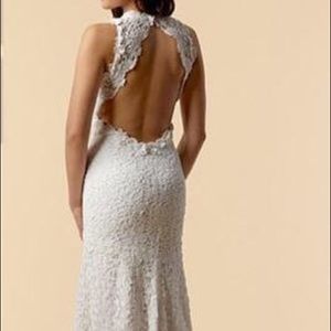 Watters Ravenna Ivory Lace Wedding Dress